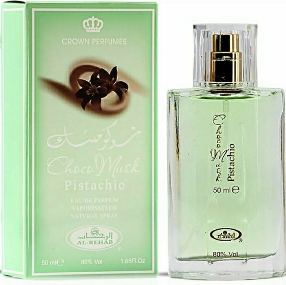 Al-Rehab Choco Musk Pistachio Body Mist